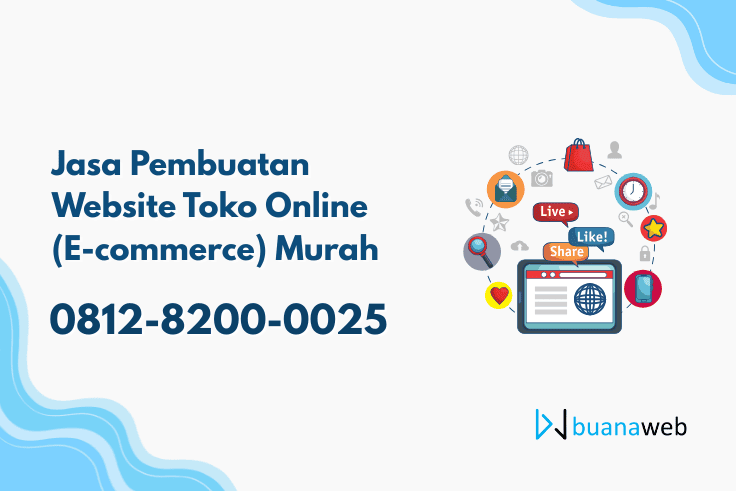 Jasa Pembuatan Website Toko Online (E-commerce) Murah
