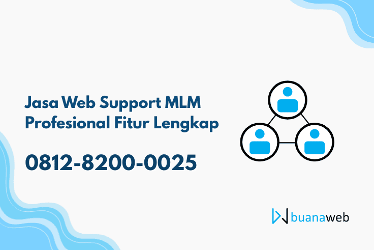 Jasa Web Support MLM Profesional Fitur Lengkap