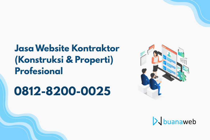 Jasa Website Kontraktor (Konstruksi & Properti) Profesional