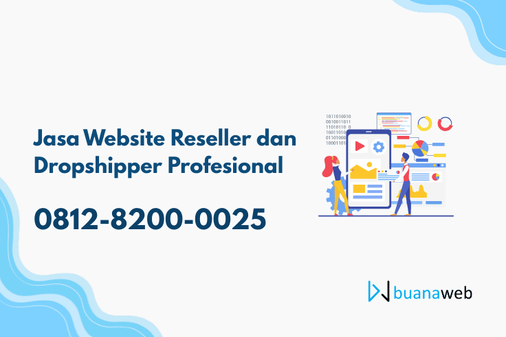 Jasa Website Reseller dan Dropshipper Profesional