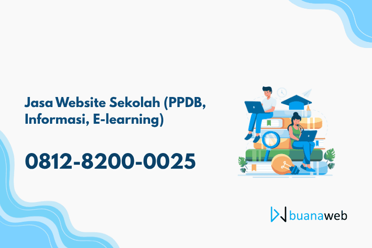 Jasa Website Sekolah (PPDB, Informasi, E-learning)