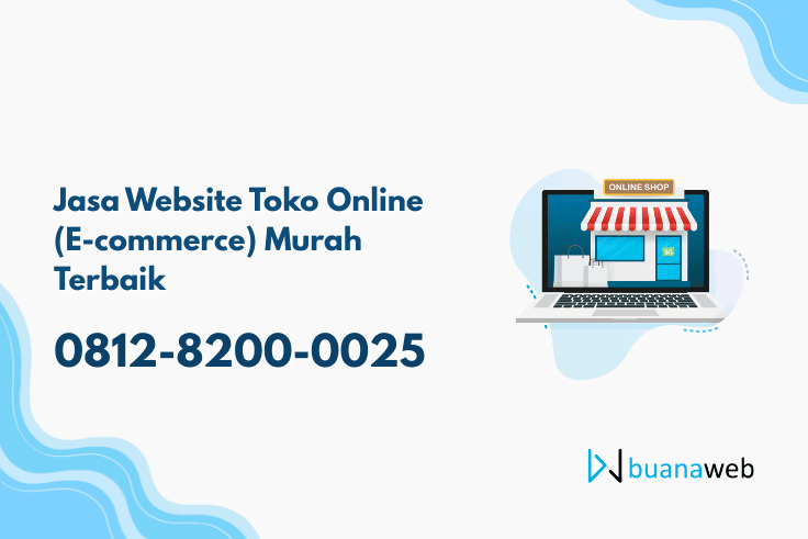 Jasa Website Toko Online (E-commerce) Murah Terbaik