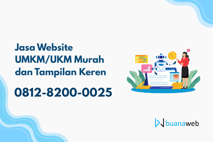 Jasa Website UMKM/UKM Murah dan Tampilan Keren